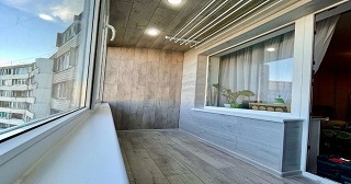 Обшивка лоджии Климовск цена от 206 руб. м/2.
