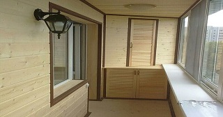 Отделка балкона под ключ Климовск, цена от 5768 руб.