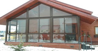Остекление веранды Климовск, цена от 9785 руб.